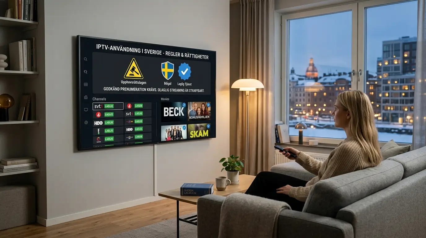 IPTV Böter i Sverige – Vad Du Behöver Veta 2026